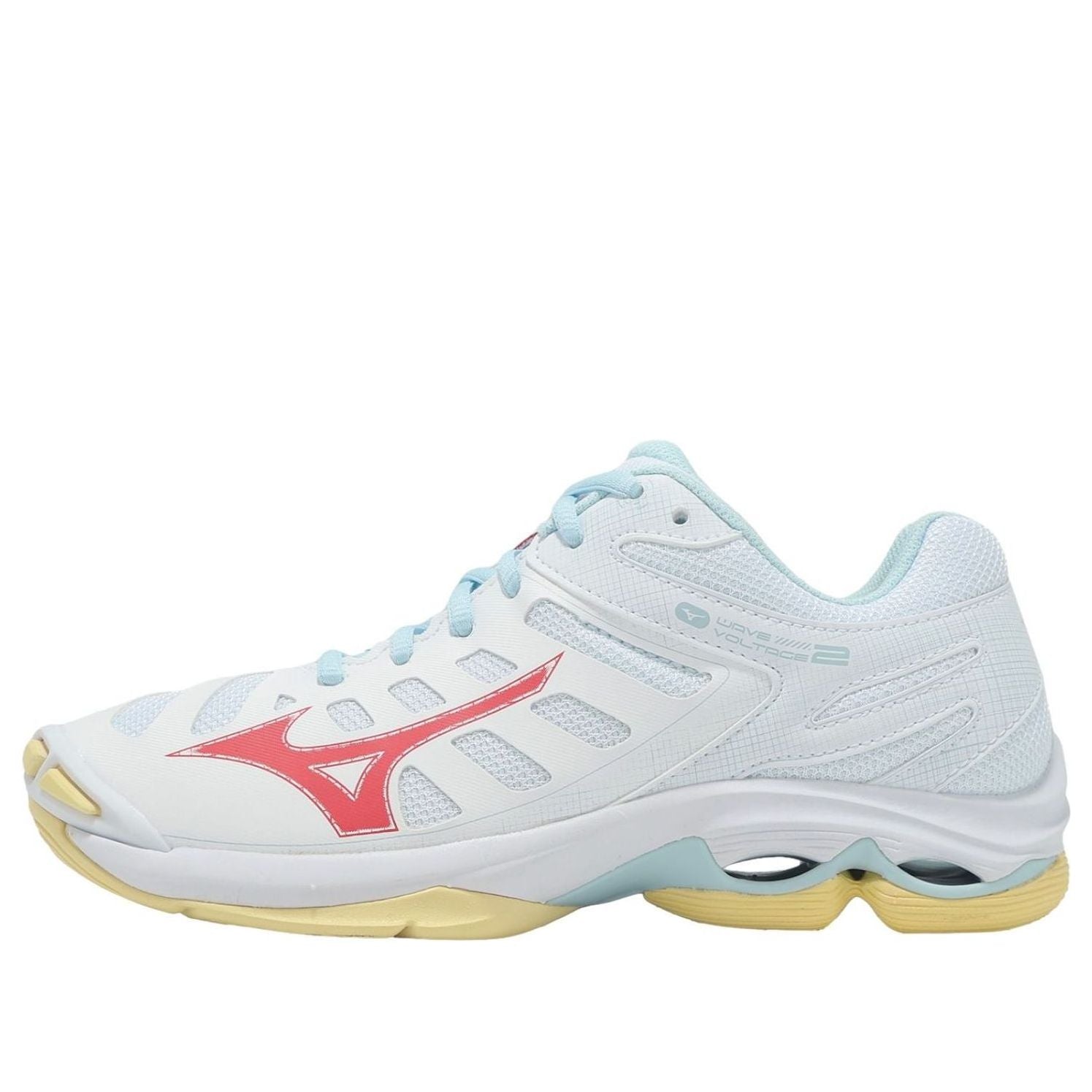 (Women) Mizuno Wave Voltage 2 'White Calypso Coral' V1GC246030