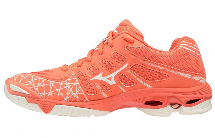 (Women) Mizuno Wave Voltage 'Orange' V1GC196059