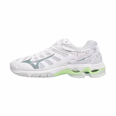 (W) Mizuno Wave Voltage 'White Patina Green'