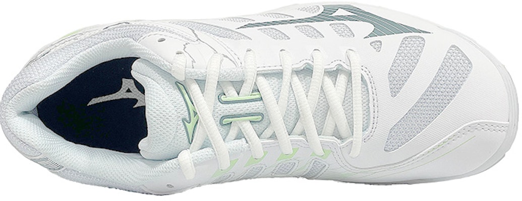 (Women) Mizuno Wave Voltage 'White Patina Green' V1GC216037 Lookbook (Women) Mizuno Wave Voltage 'White Patina Green' V1GC216037