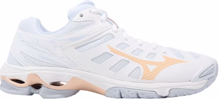 (Women) Mizuno Wave Voltage 'White Peach Parfait' V1GC216000 (Women) Mizuno Wave Voltage 'White Peach Parfait' V1GC216000