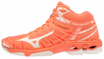 (Women) Mizuno Wave Voltage Mid 'Orange' V1GC196559 (Women) Mizuno Wave Voltage Mid 'Orange' V1GC196559