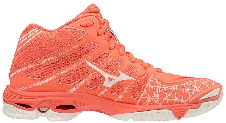 (Women) Mizuno Wave Voltage Mid 'Orange' V1GC196559 Order (Women) Mizuno Wave Voltage Mid 'Orange' V1GC196559
