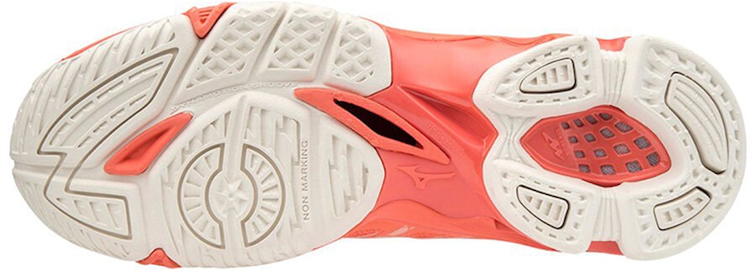 Mizuno Wave Voltage 中筒 耐磨防滑運動排球鞋 女款 橘色 Purchase Mizuno Wave Voltage 中筒 耐磨防滑運動排球鞋 女款 橘色