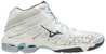 (W) Mizuno Wave Voltage Mid 'Putih Kelabu Biru' V1GC196518
