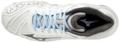 Lookbook (W) Mizuno Wave Voltage Mid 'Putih Kelabu Biru' V1GC196518
