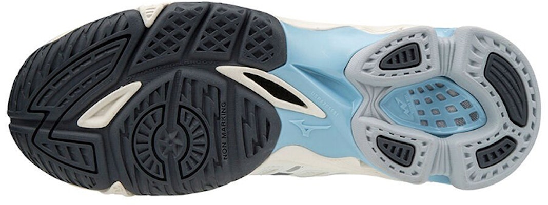 (Women) Mizuno Wave Voltage Mid 'White Grey Blue' V1GC196518 Purchase (Women) Mizuno Wave Voltage Mid 'White Grey Blue' V1GC196518