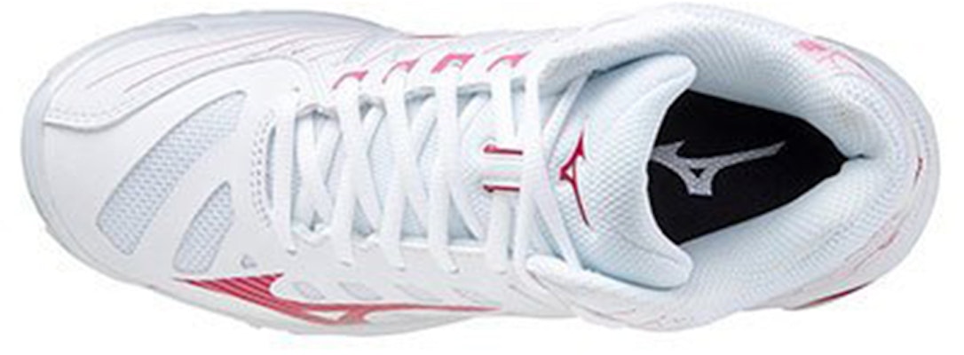 (Women) Mizuno Wave Voltage MID 'White Red' V1GC216565 Lookbook (Women) Mizuno Wave Voltage MID 'White Red' V1GC216565