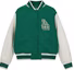 Buy (W) MLB 23FW Jaket Baseball Hijau Los Angeles Dodgers Gaya College. 3FJPV0134-07GNL