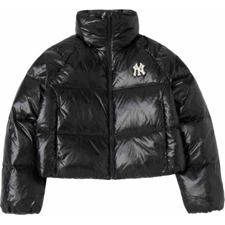 (Women) MLB  Black Oversized Windproof Fashion Down Jacket 3FDJB2046-50BKS