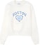 Buy (Women) MLB Cream Pullover Crewneck Long Sleeve Sweatshirt. 3FMTH1144