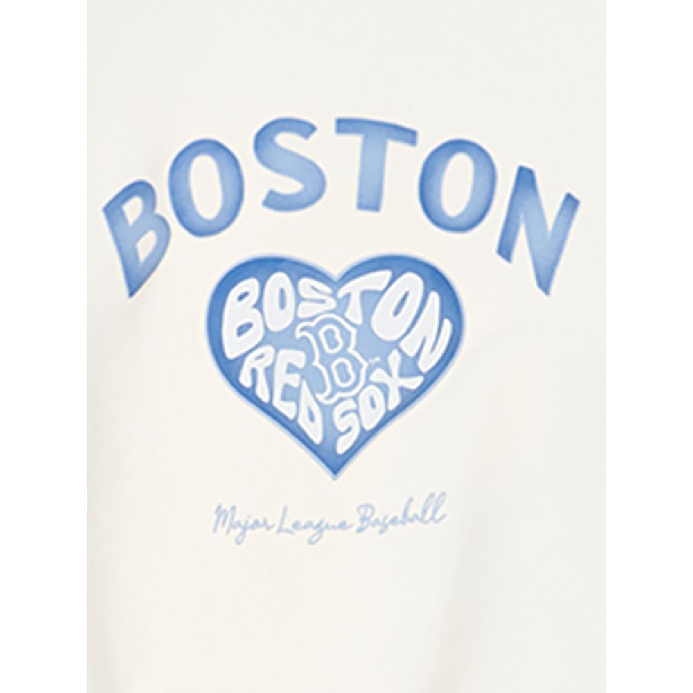 Details for (W) MLB 奶油色圆领长袖套头卫衣。 3FMTH1144