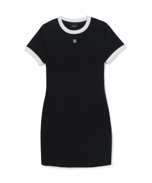 Order (Women) Mlb Basic Ringer Dress NY (Black) 3FOPB0363-50BKS