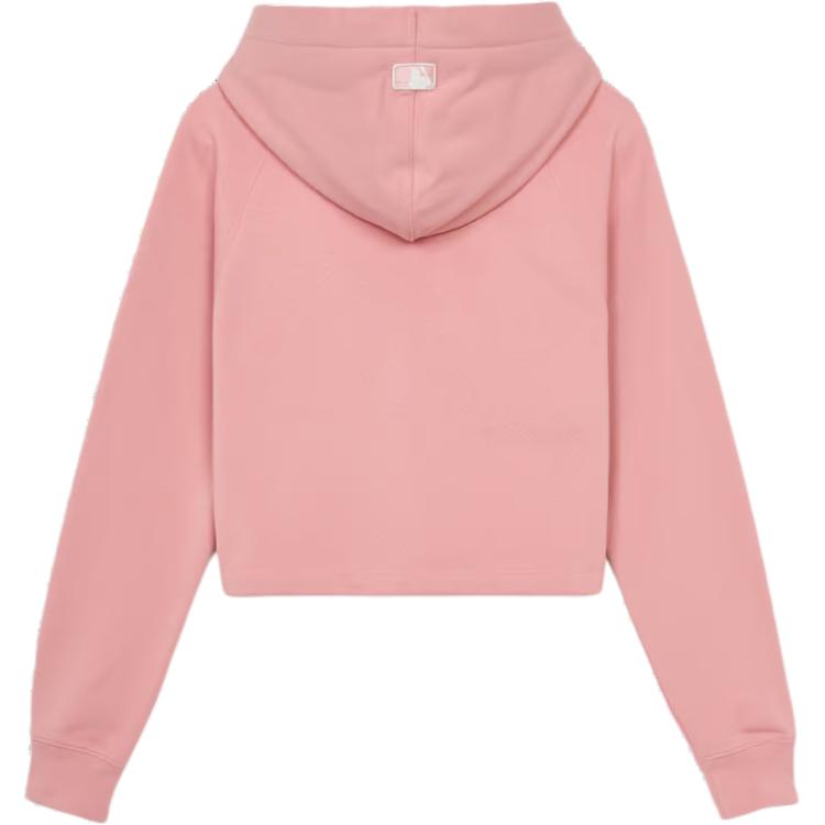 (Women) MLB Basic Series New York Yankees Pink Soft Comfortable Hoodie Jacket 3FTRB0344-50PKM 圖 3