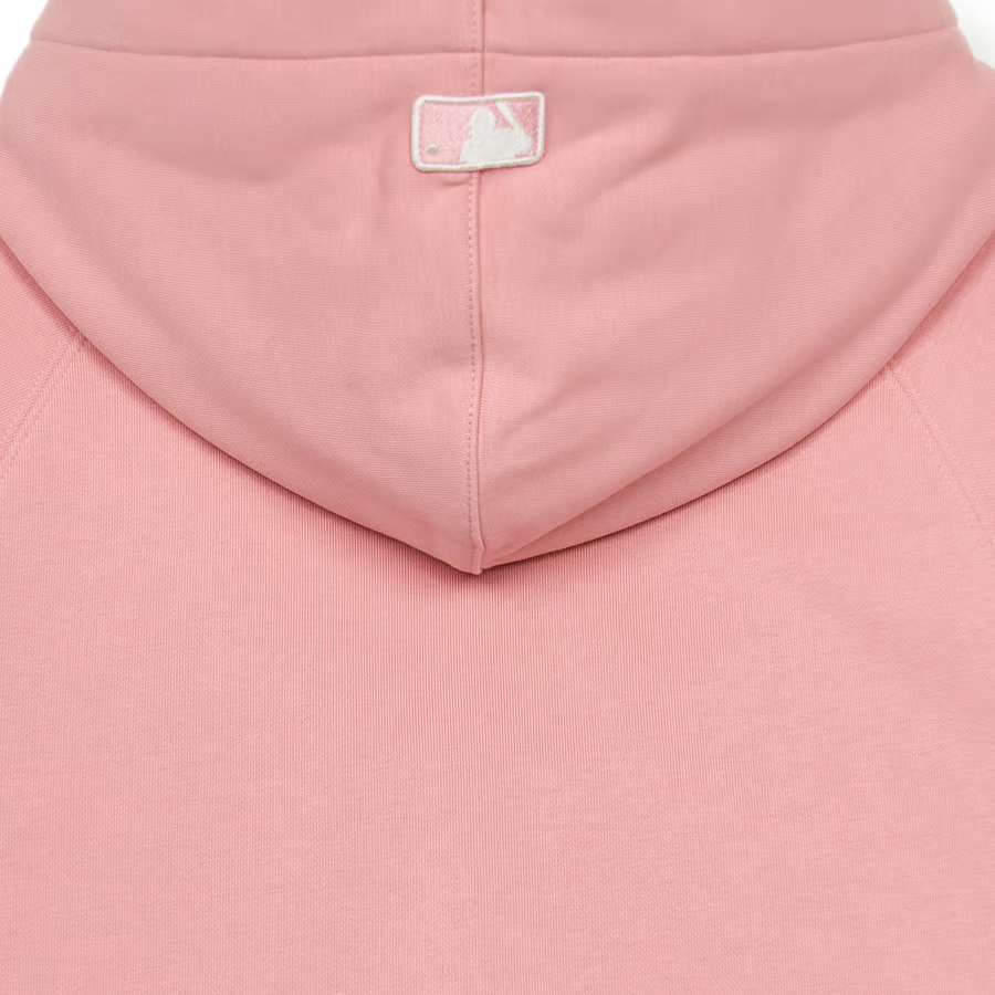 (Women) MLB Basic Series New York Yankees Pink Soft Comfortable Hoodie Jacket 3FTRB0344-50PKM 圖 4