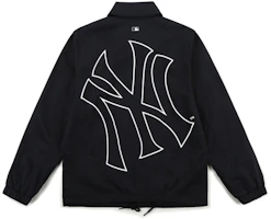 (Women) MLB Black Long Sleeve Coach Jacket Autumn Casual Style 31JPU2111-50L (Women) MLB Black Long Sleeve Coach Jacket Autumn Casual Style 31JPU2111-50L