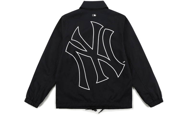 (Women) MLB Black Long Sleeve Coach Jacket Autumn Casual Style 31JPU2111-50L 圖 2
