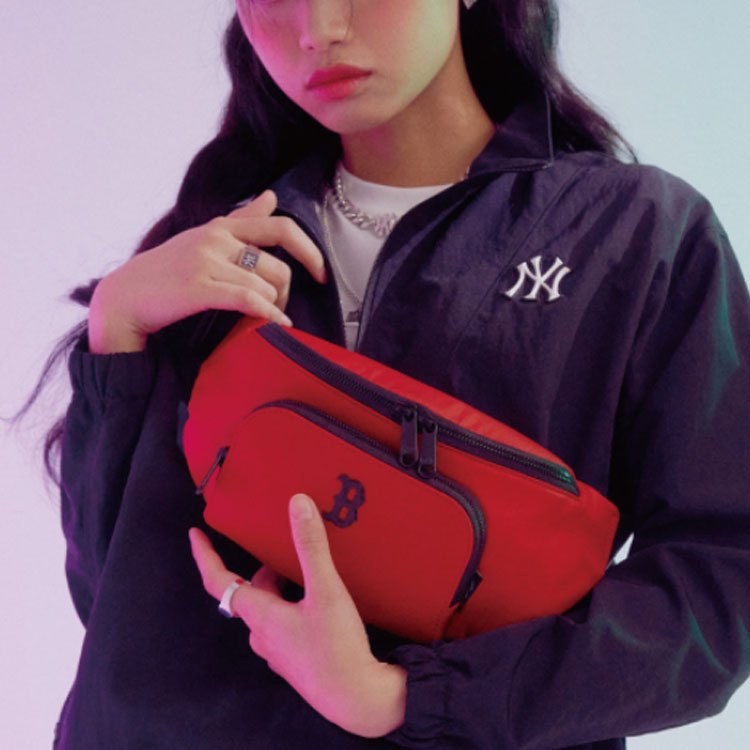 (Women) MLB Black Retro Windproof Softshell Jacket with Back Logo Print 31JPW2131-50L 圖 5