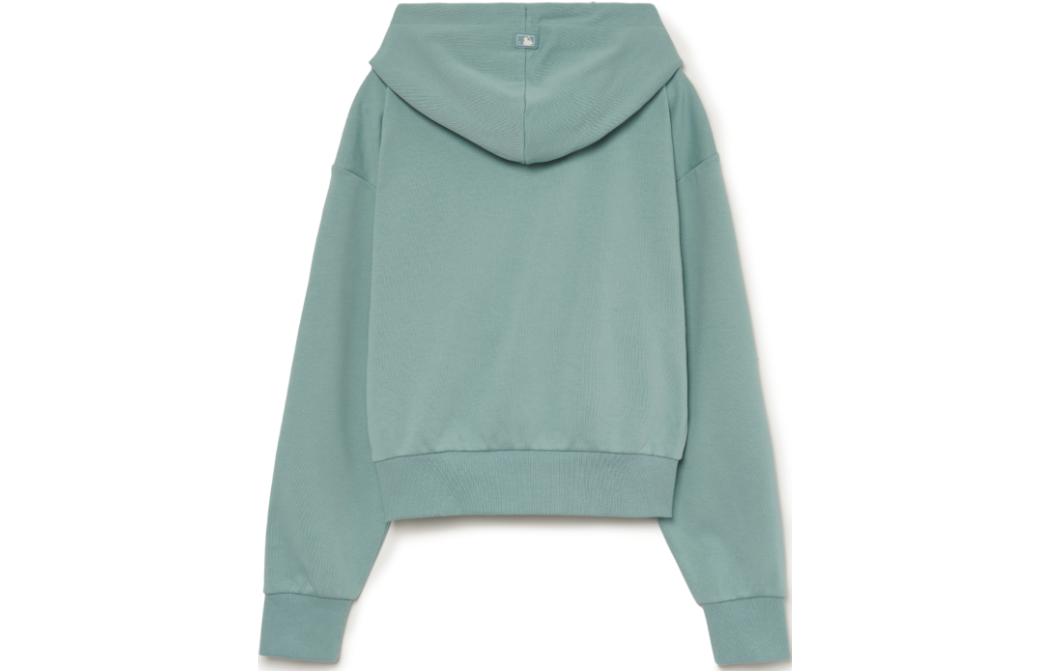 (Women) MLB Boston Red Sox Green Cropped Hoodie Sweatshirt Long Sleeve 3FHDB2134-43MTM 圖 3