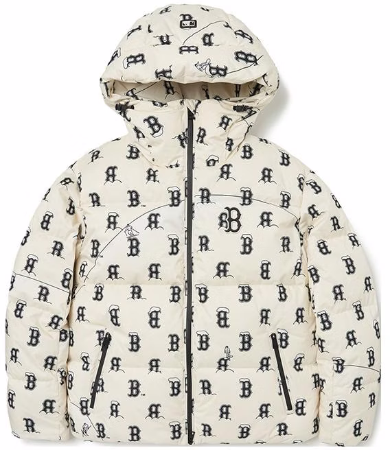 women-mlb-fw-22-boston-red-sox-logo-all-over-print-waterproof-down-jacket-cream-3-fdjms-226-43-crs