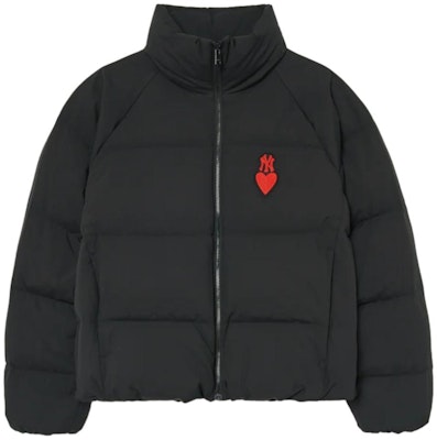 (W) MLB FW23 ブラックハートロゴ 長袖パファージャケット. 3FDJHO136-50BKS Order (W) MLB FW23 ブラックハートロゴ 長袖パファージャケット. 3FDJHO136-50BKS