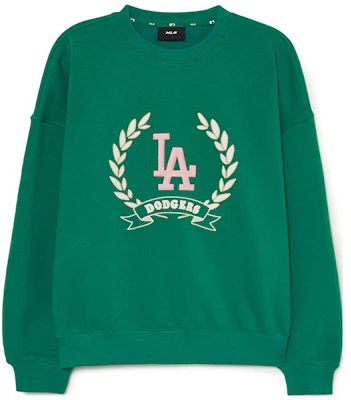 (Women) MLB FW23 Los Angeles Dodgers Pastel Green Crewneck Sweatshirt. 3FMTG0134-07GNL Buy (Women) MLB FW23 Los Angeles Dodgers Pastel Green Crewneck Sweatshirt. 3FMTG0134-07GNL