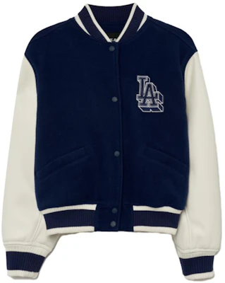(W) MLB 로스앤젤레스 다저스 컬러블록 버튼업 캐주얼 자켓 블루 3FJPV0134-07NYS Order (W) MLB 로스앤젤레스 다저스 컬러블록 버튼업 캐주얼 자켓 블루 3FJPV0134-07NYS