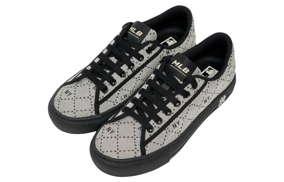 Lookbook (W) MLB Monogram Playball Canvas Basso ''Grigio Nero'' 3ACVPRM3N-50BKS