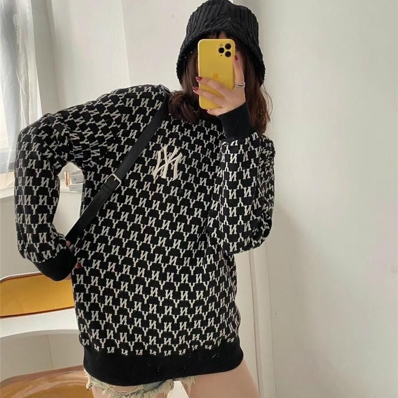 (Women) MLB Monogram Retro Floral Crewneck Sweatshirt 31MTM2041-50L 圖 4