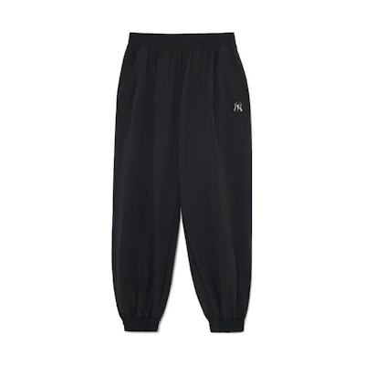 (Women) MLB New York Yankees Elastic Waist Casual Sweatpants Black 3FWPB2034-50BKS