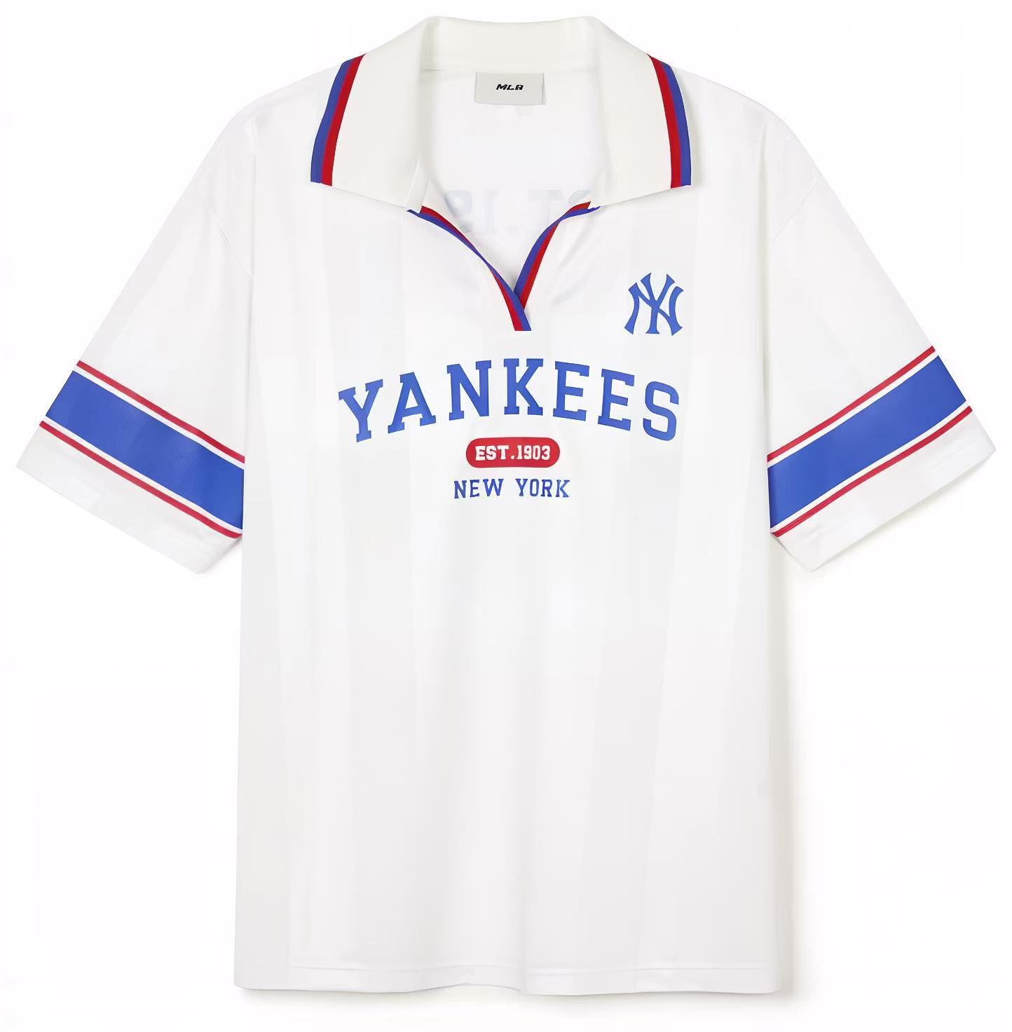 women-mlb-new-york-yankees-colorblock-letter-print-polo-football-shirt-white-3-ftsv-1743-50-ivs