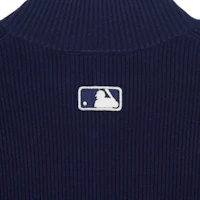 Purchase (Women) MLB New York Yankees Full-Zip Knitted Cardigan Women’s Navy Blue Casual Style 3FKCV0444-50NYS