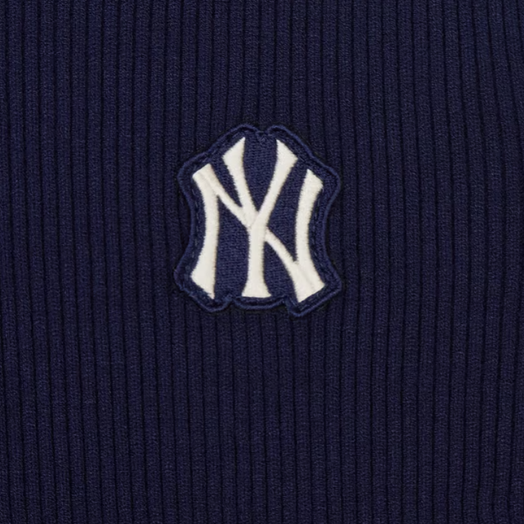 Details for (Women) MLB New York Yankees Full-Zip Knitted Cardigan Women’s Navy Blue Casual Style 3FKCV0444-50NYS