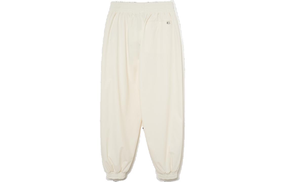 Lookbook (Women) MLB New York Yankees Logo Print Jogger Pants Women White 3FWPB2034-50CRS