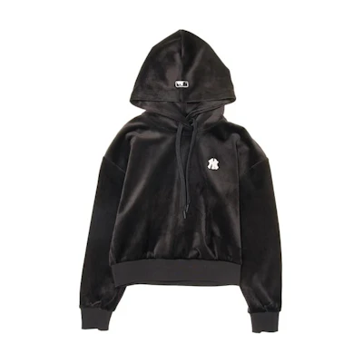 (Women) MLB New York Yankees Oversized Logo Hoodie Black Long Sleeve 3FHDB0846-50BKS