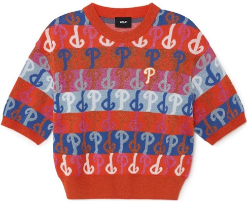 (Women) MLB Phillies Red Knit Sweater - Colorful Party Exclusive Edition 3FKPM0131-10ORS Order (Women) MLB Phillies Red Knit Sweater - Colorful Party Exclusive Edition 3FKPM0131-10ORS