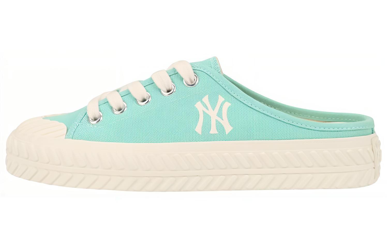 (Women) MLB Play Ball 'New York Yankees Green Canvas' 32SHS1011-50T