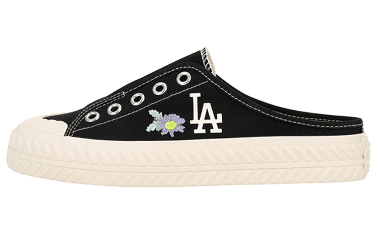(W) MLB Play Ball Mule 'Flower Black'