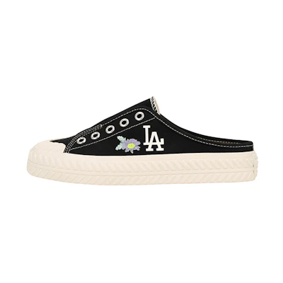 (W) MLB Play Ball Mule 'Flower Black'