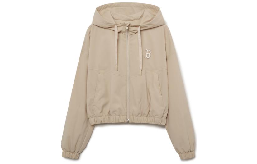 (Women) MLB Solid Slim Fit Hoodie White 3FWJBO131-43BGL