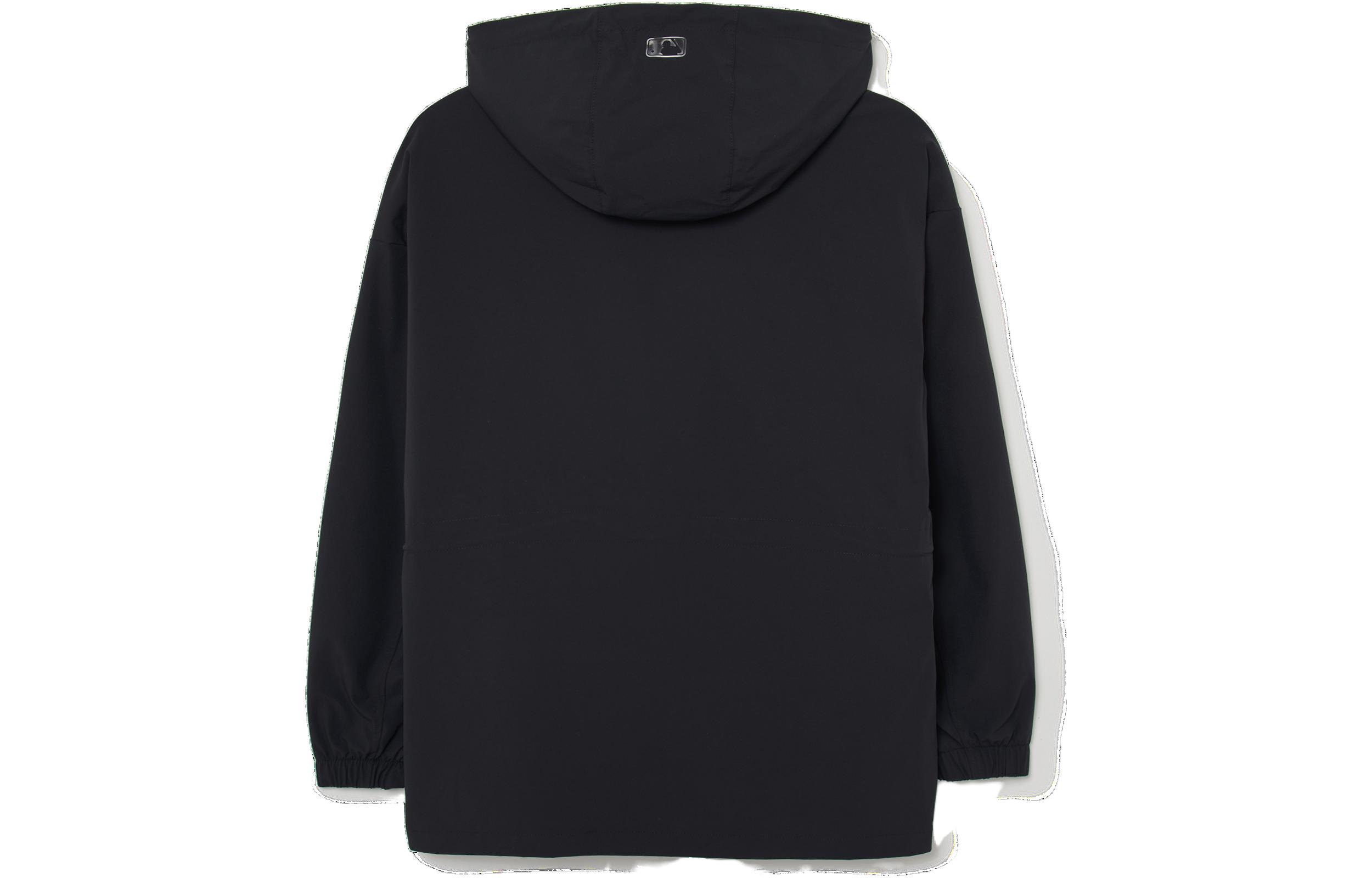 (Women) MLB SS23 Solid Color Zip-Up Hoodie Jacket - Black 3FWJB2134-50BKS 圖 3