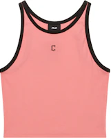 (Women) MLB SS24 Cleveland Indians Colorblock Sleeveless Coral Pullover Vest 3FTKB0443-45COS (Women) MLB SS24 Cleveland Indians Colorblock Sleeveless Coral Pullover Vest 3FTKB0443-45COS