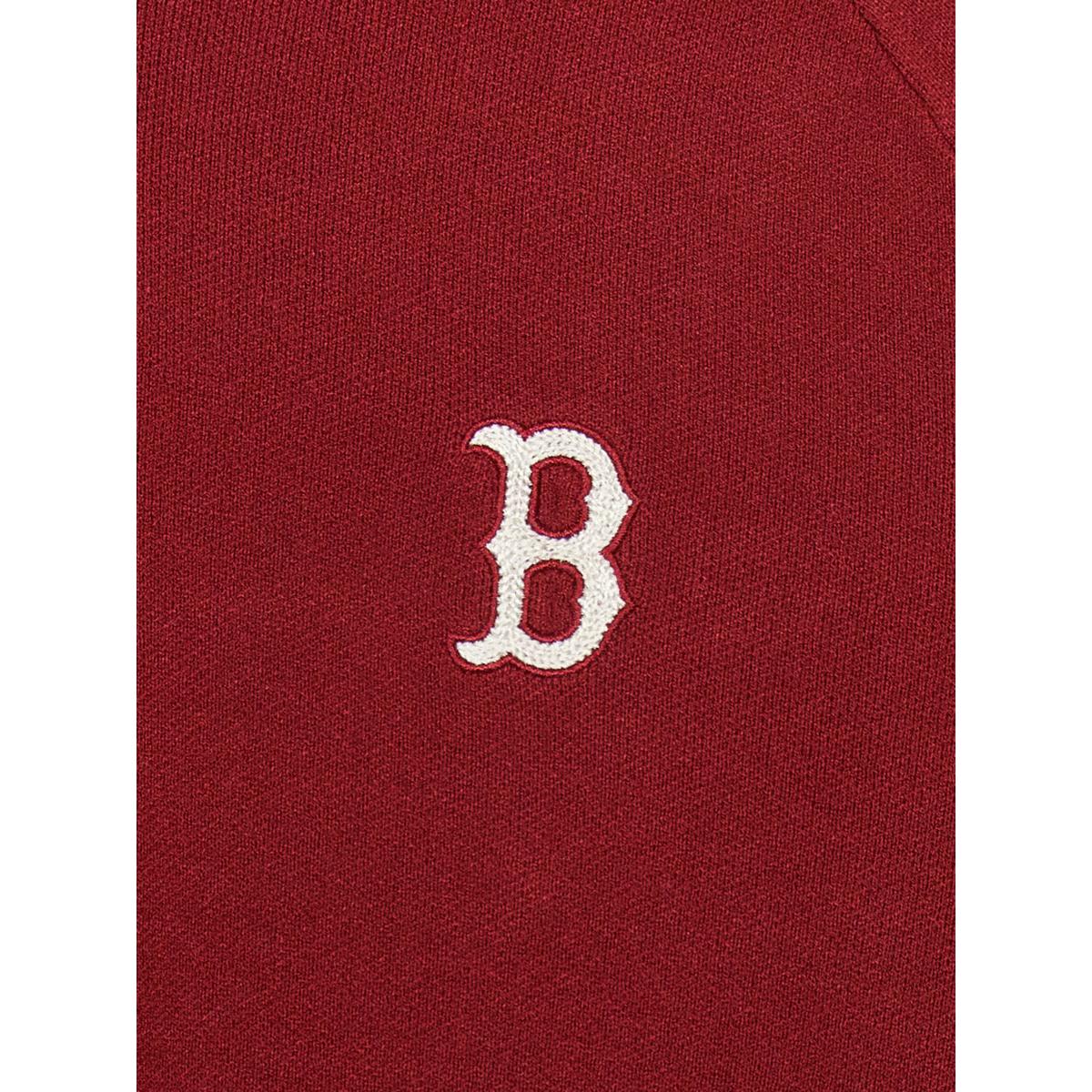 Shop (Women) MLB Varsity Boston Red Sox  Maroon Knit Long Sleeve Casual Sweater. 3FKPV0444-43WIS