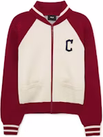 (Women) MLB Varsity Cardigan Cleveland Guardians Colorblock Knit Jacket Fashion. 3FKCV0134-45WIS (Women) MLB Varsity Cardigan Cleveland Guardians Colorblock Knit Jacket Fashion. 3FKCV0134-45WIS
