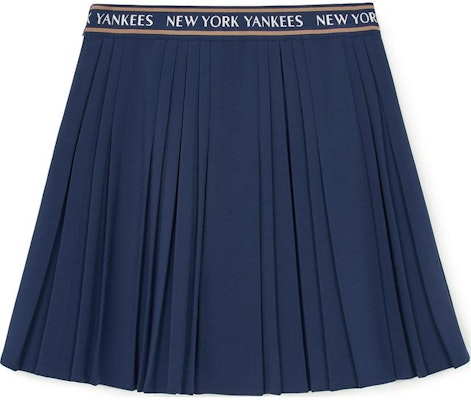 (Women) MLB Varsity New York Yankees Logo High-Waist Outdoor Skirt Navy. 3FSKV0144-50NYL Lookbook (Women) MLB Varsity New York Yankees Logo High-Waist Outdoor Skirt Navy. 3FSKV0144-50NYL