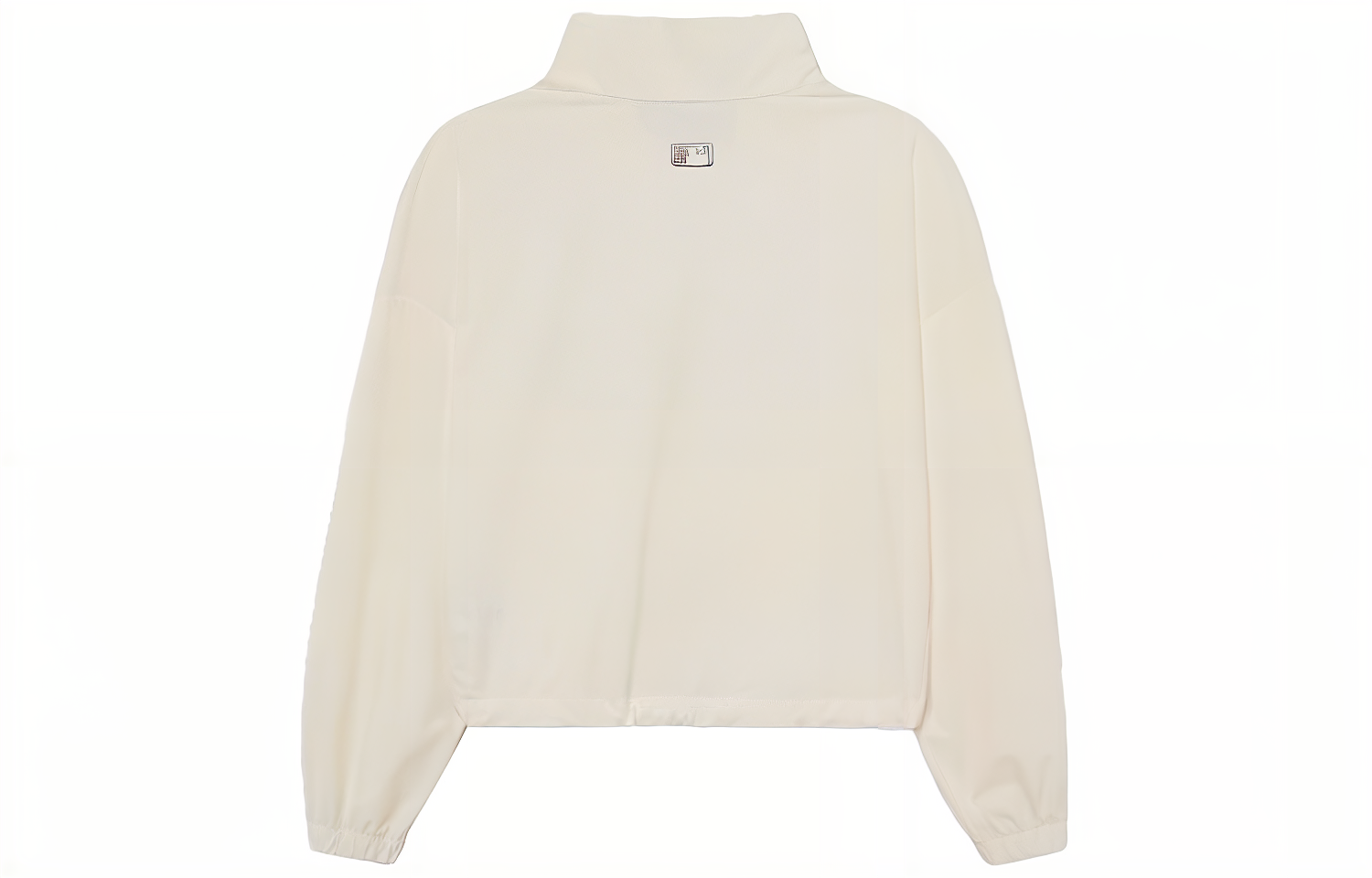 Lookbook (Women) MLB White Casual Stand Collar Zip-Up Jacket 3FWJB2234-50CRS