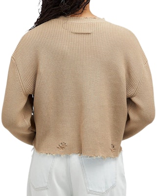 (W) MM6 Maison Margiela 米色破洞針織長袖毛衣 S52HL0036M13089-119 Purchase (W) MM6 Maison Margiela 米色破洞針織長袖毛衣 S52HL0036M13089-119