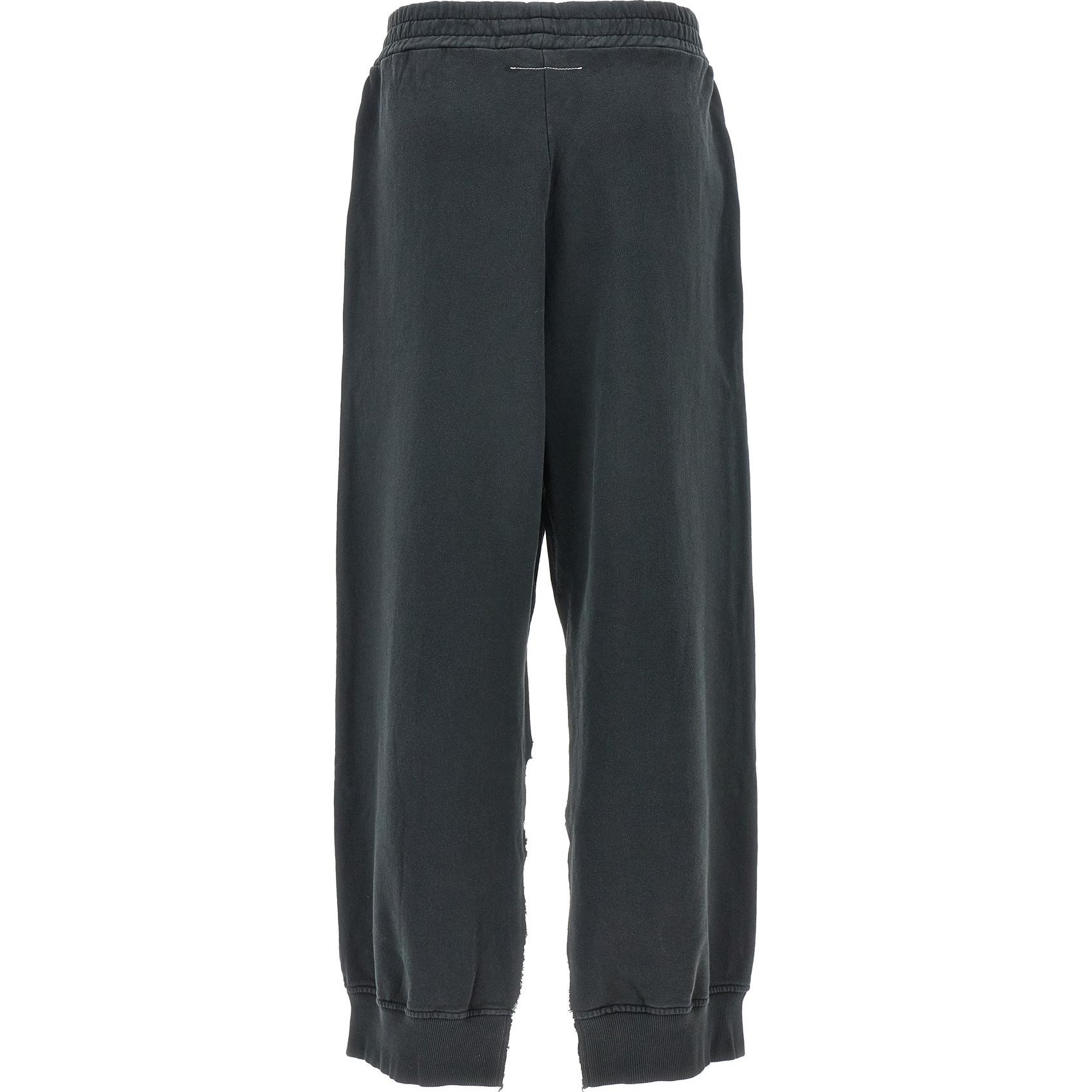 Lookbook (W) MM6 Maison Margiela 黑色標誌鬆緊腰休閒長褲 S52KA0515M25004-899