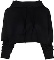 (Women) MM6 Maison Margiela Black Minimalist Hoodie FW21. S52GU0147S25337-900 (Women) MM6 Maison Margiela Black Minimalist Hoodie FW21. S52GU0147S25337-900