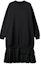 Lookbook (Women) MM6 Maison Margiela Black Minimalist Long-Sleeve Midi Dress S52DD0017STJ383-900